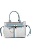 EMPORIO Stylish Women's Blue Tote Hand Bag