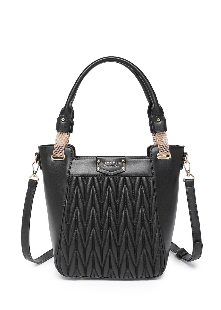 EMPORIO Stylish Women's Black Tote Handbags