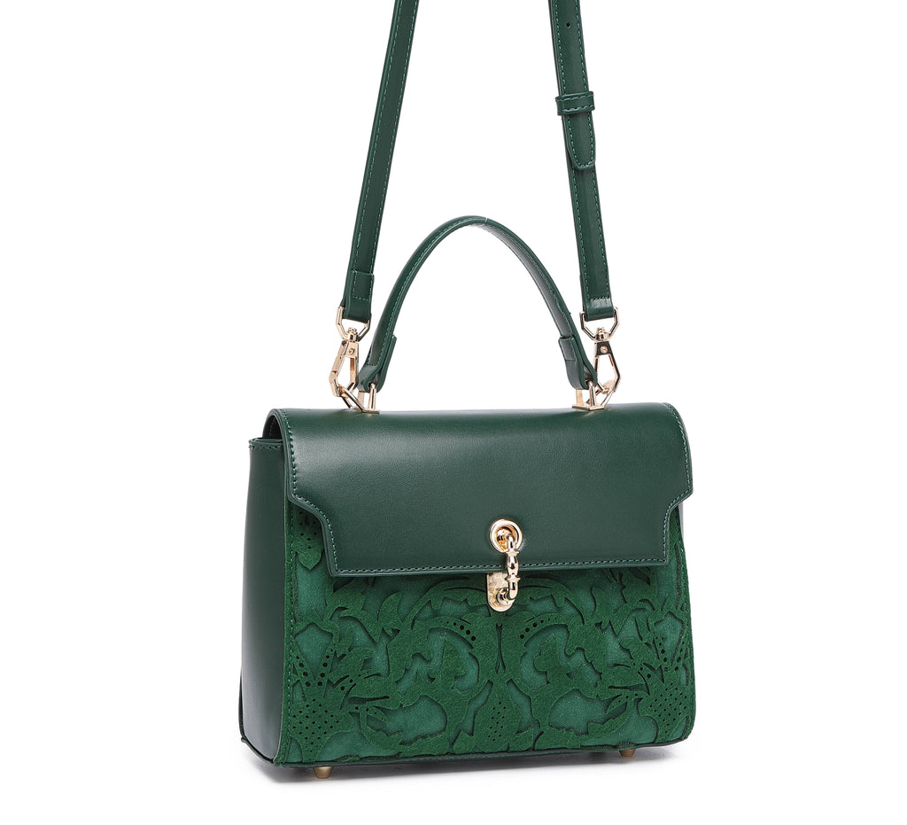 EMPORIO Dark Green Messenger Bag