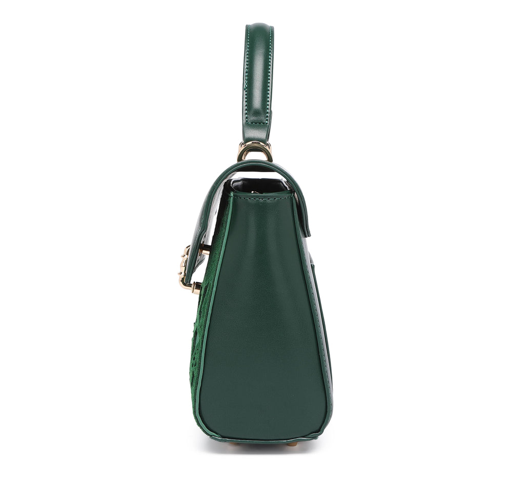 EMPORIO Dark Green Messenger Bag