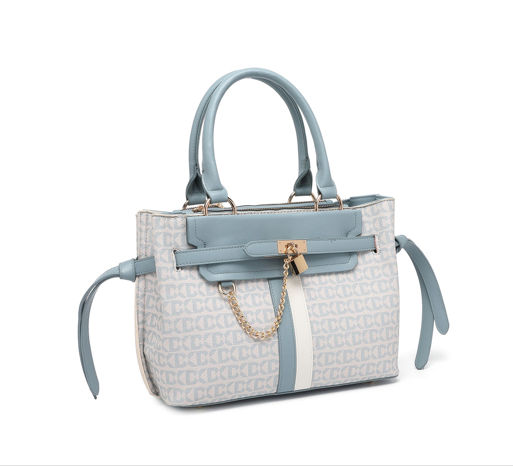 EMPORIO Stylish Women's Blue Tote Hand Bag