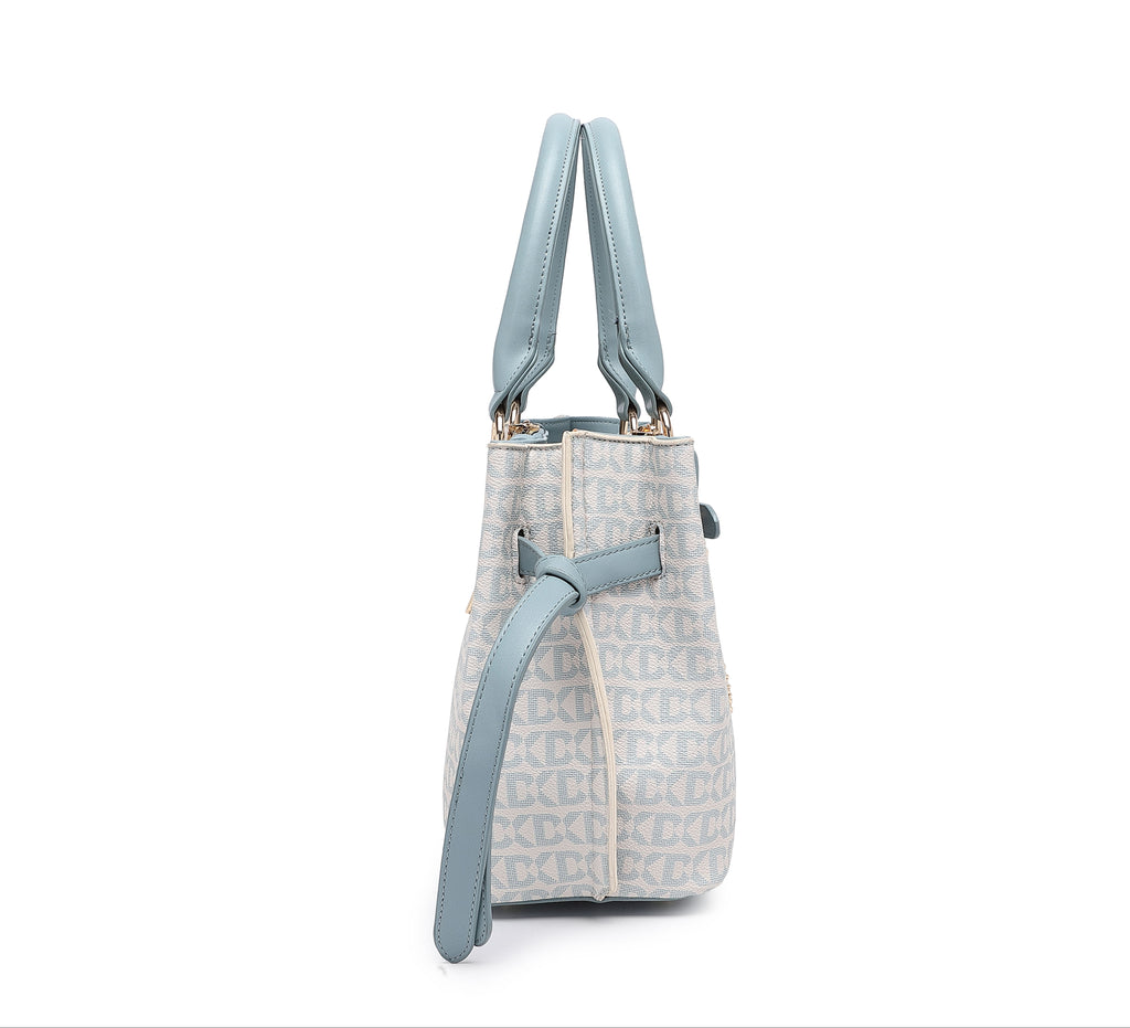 EMPORIO Stylish Women's Blue Tote Hand Bag