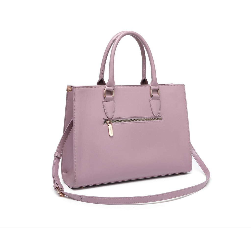 EMPORIO Stylish Women's Purple Tote Hand Bag
