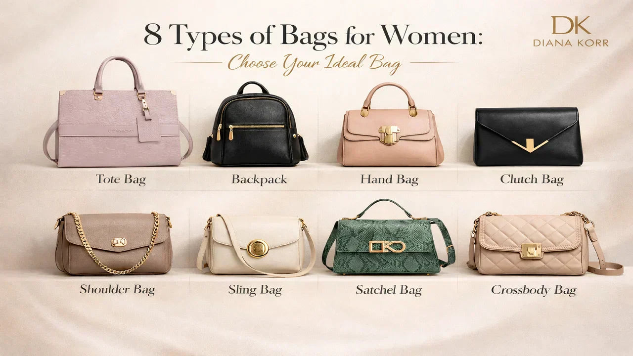 8 Types of Bags for Women: Choose Your Ideal Bag in 2026