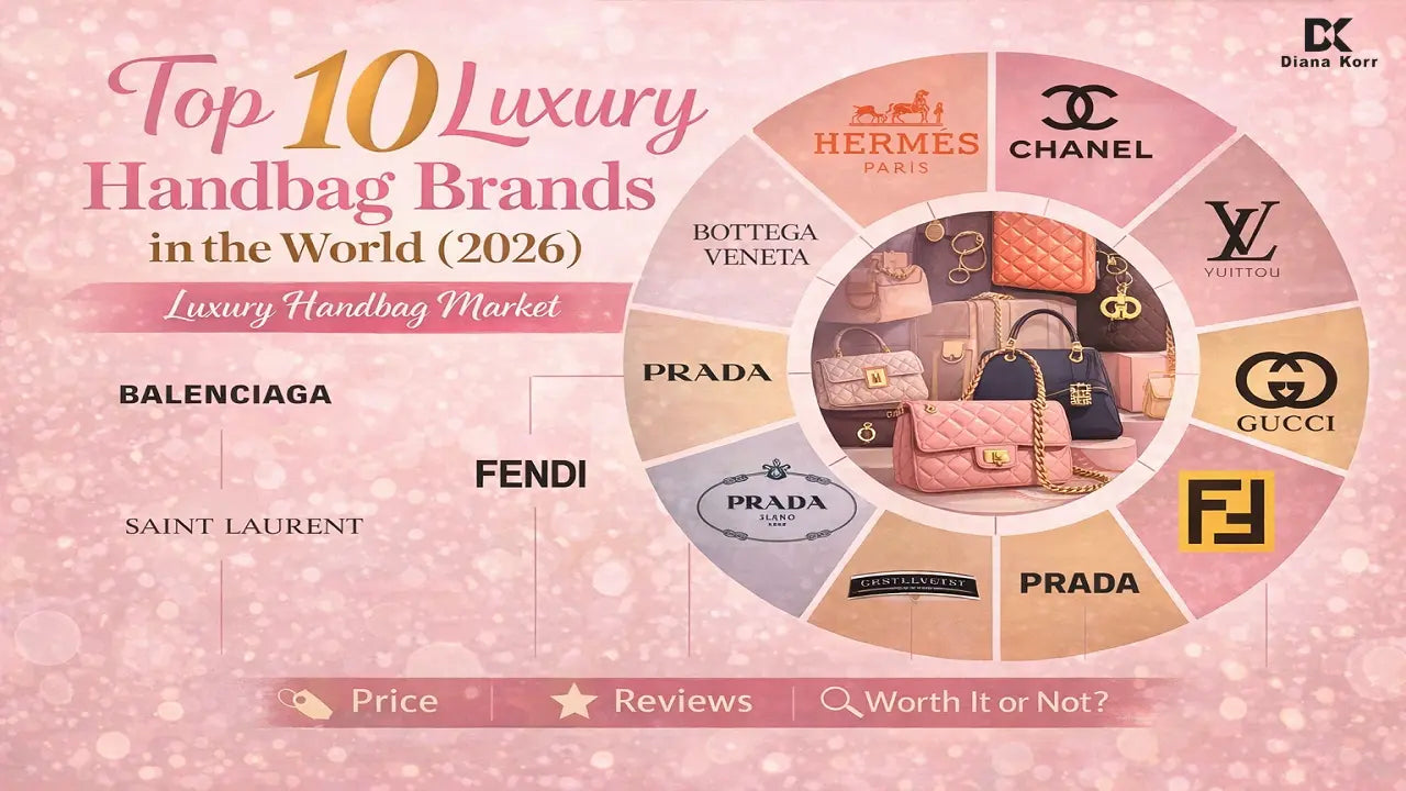 Top 10 Luxury Handbag Brands in the World 2026 (Price, Reviews & Buying Guide)
