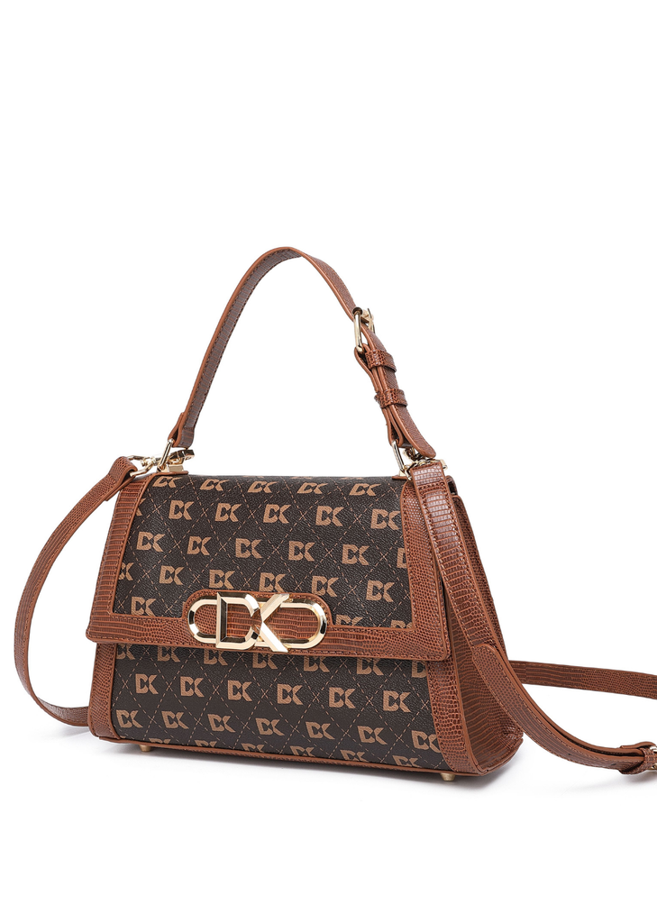 Infinity Coffee Satchel Handbag