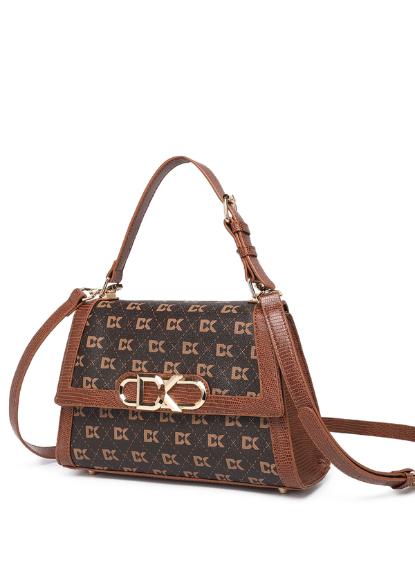 Infinity Coffee Satchel Handbag