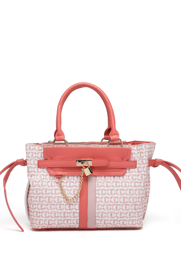 EMPORIO Stylish Women's Pink Tote Hand Bag