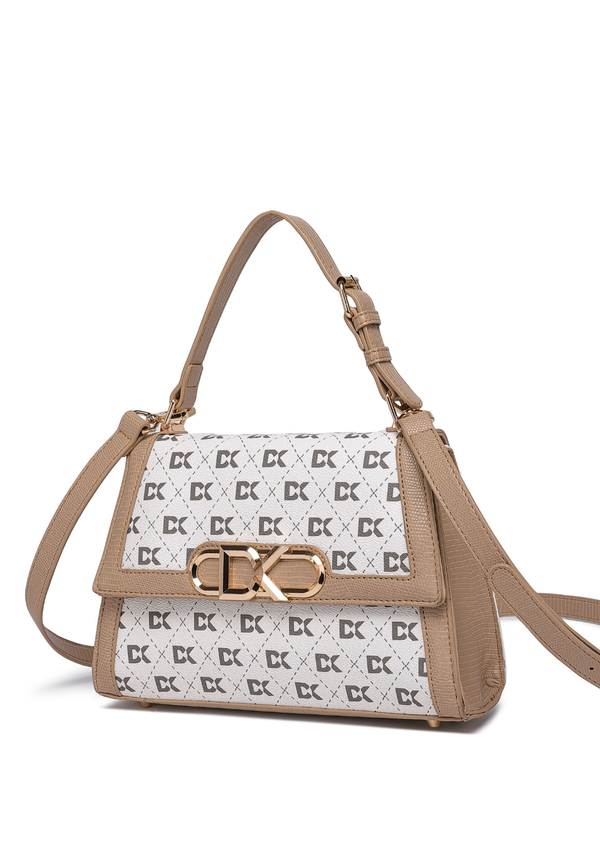 Infinity KHAKI Satchel Handbag