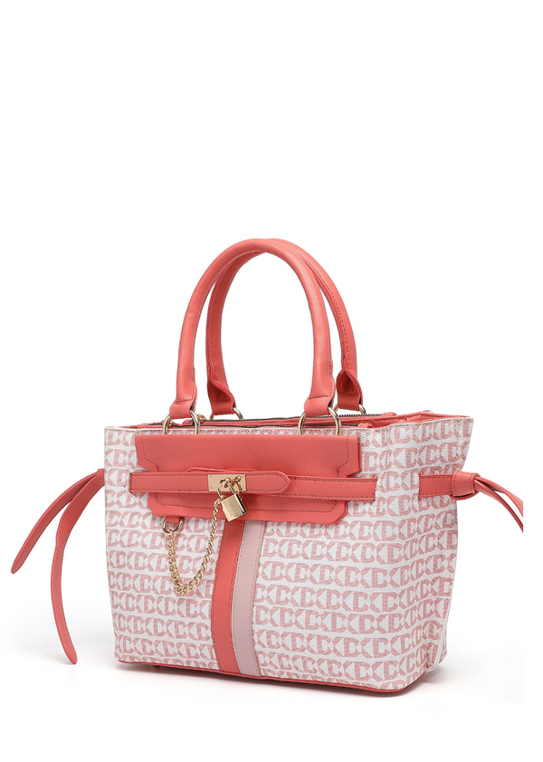EMPORIO Stylish Women's Pink Tote Hand Bag