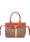 EMPORIO Stylish Women's Brown Tote Hand Bag