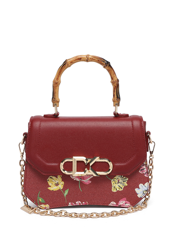 Infinity Maroon Satchel Bags