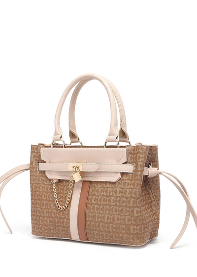 EMPORIO Stylish Women's Khaki Tote Hand Bag