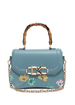 Infinity Sky Blue Satchel Bags
