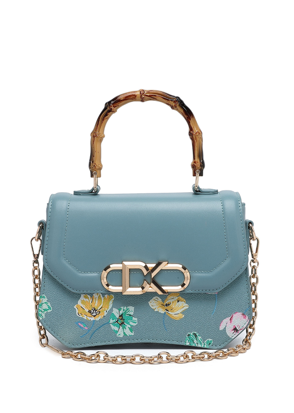 Infinity Sky Blue Satchel Bags