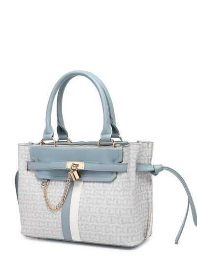 EMPORIO Stylish Women's Blue Tote Hand Bag