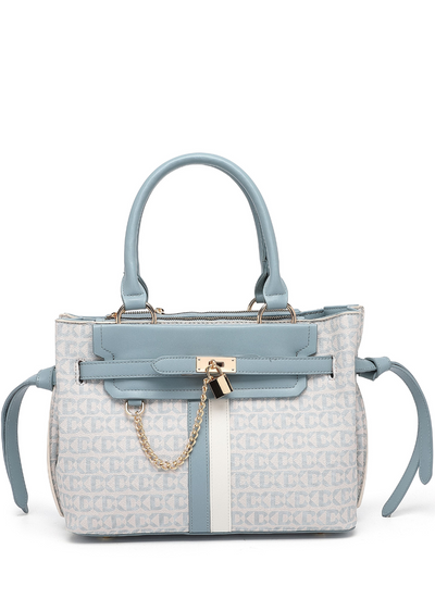 EMPORIO Stylish Women's Blue Tote Hand Bag