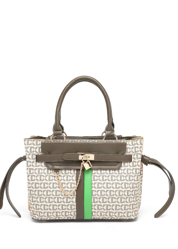 EMPORIO Stylish Women's Green Tote Hand Bag