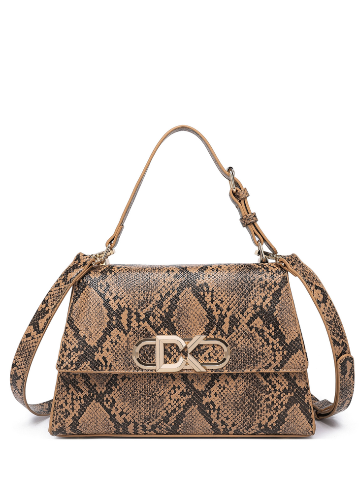 Infinity Brown Satchel bag