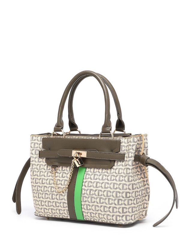 EMPORIO Stylish Women's Green Tote Hand Bag