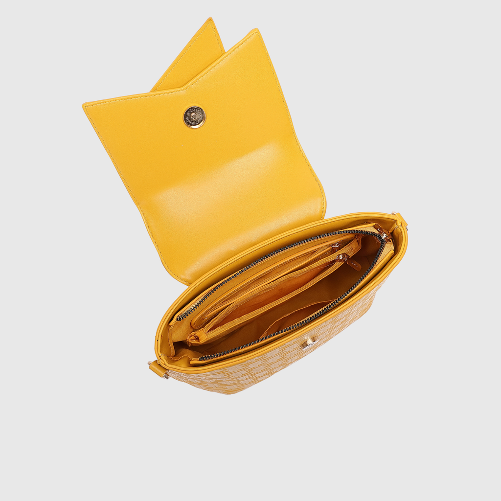 Emporio Yellow Women's Hand Bag