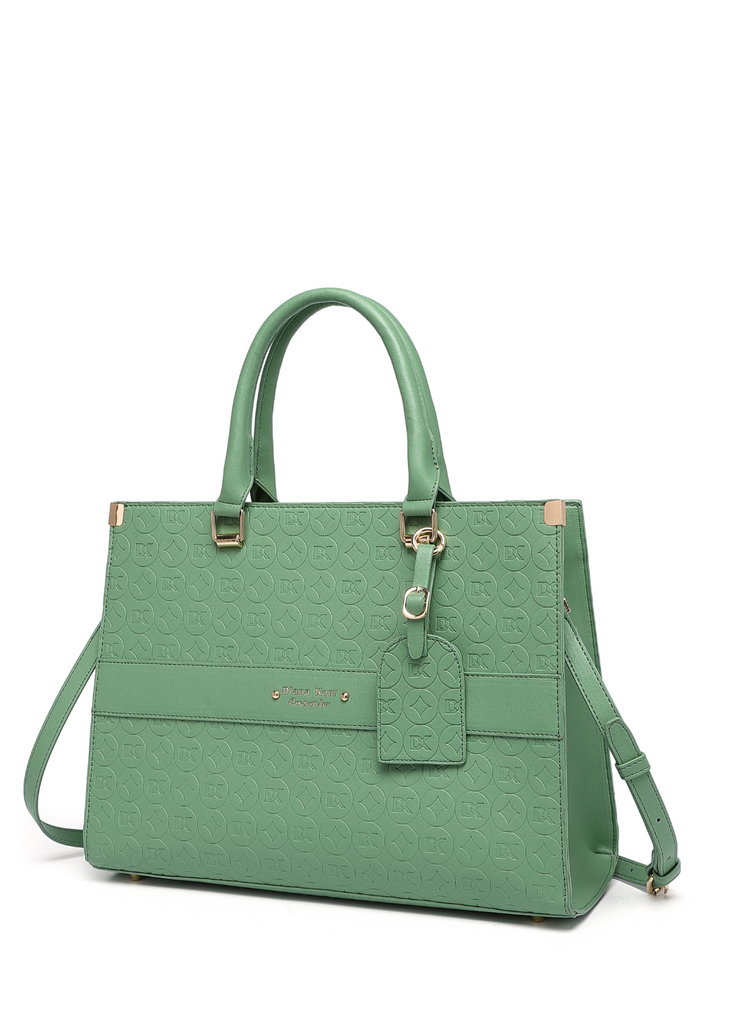 EMPORIO Stylish Women's Green Tote Hand Bag