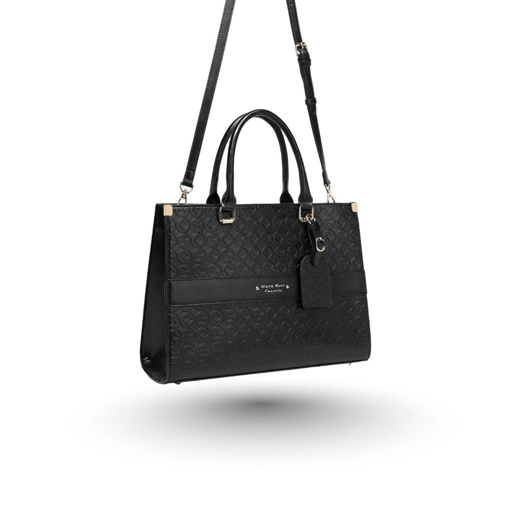 EMPORIO BLACK TOTE BAG - Diana Korr 