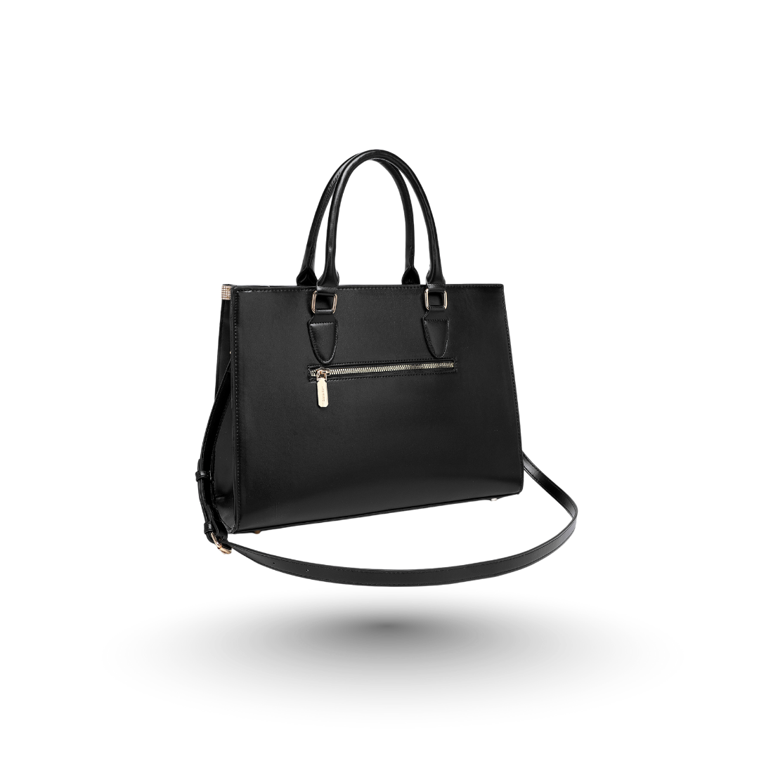 EMPORIO BLACK TOTE BAG - Diana Korr 