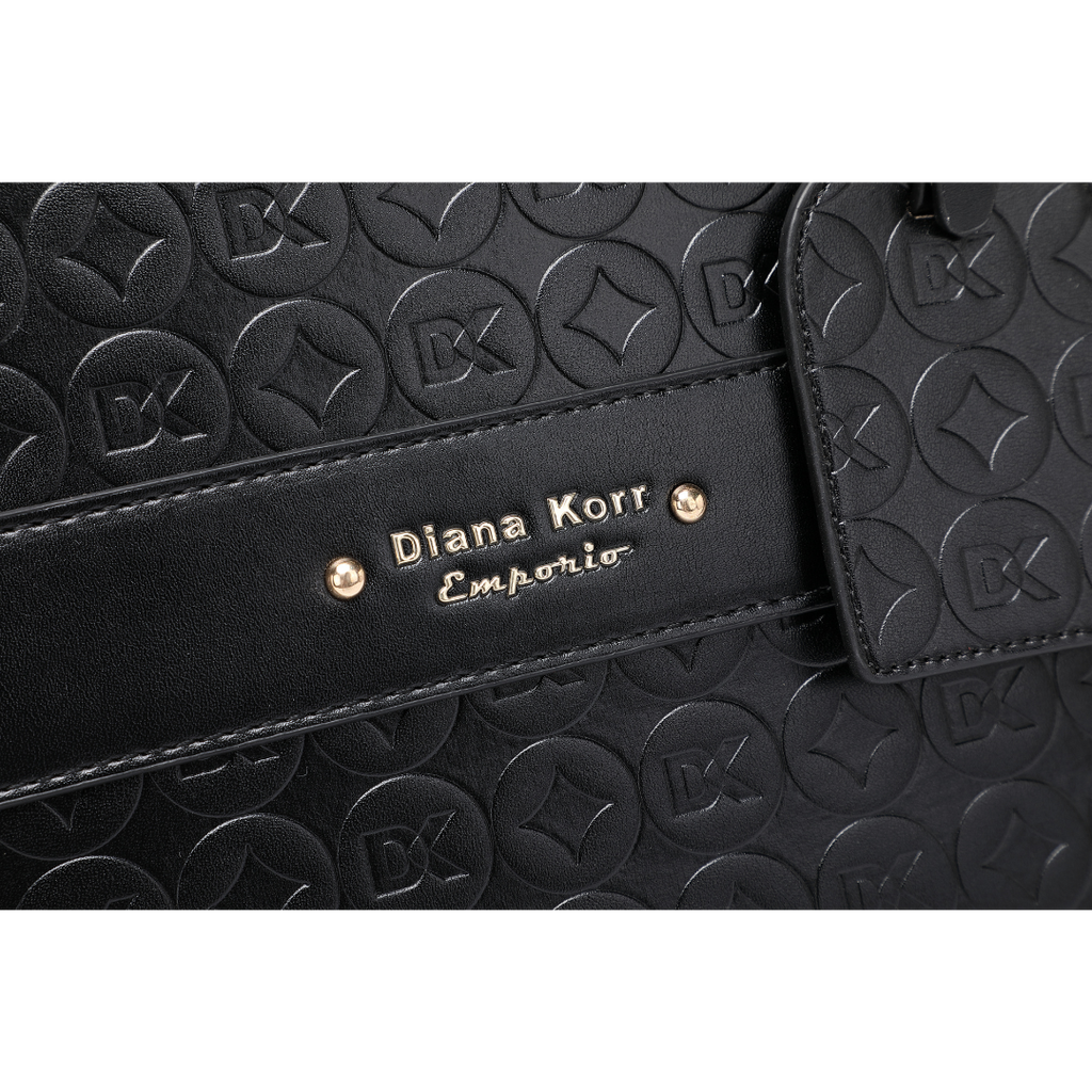 EMPORIO BLACK TOTE BAG - Diana Korr 