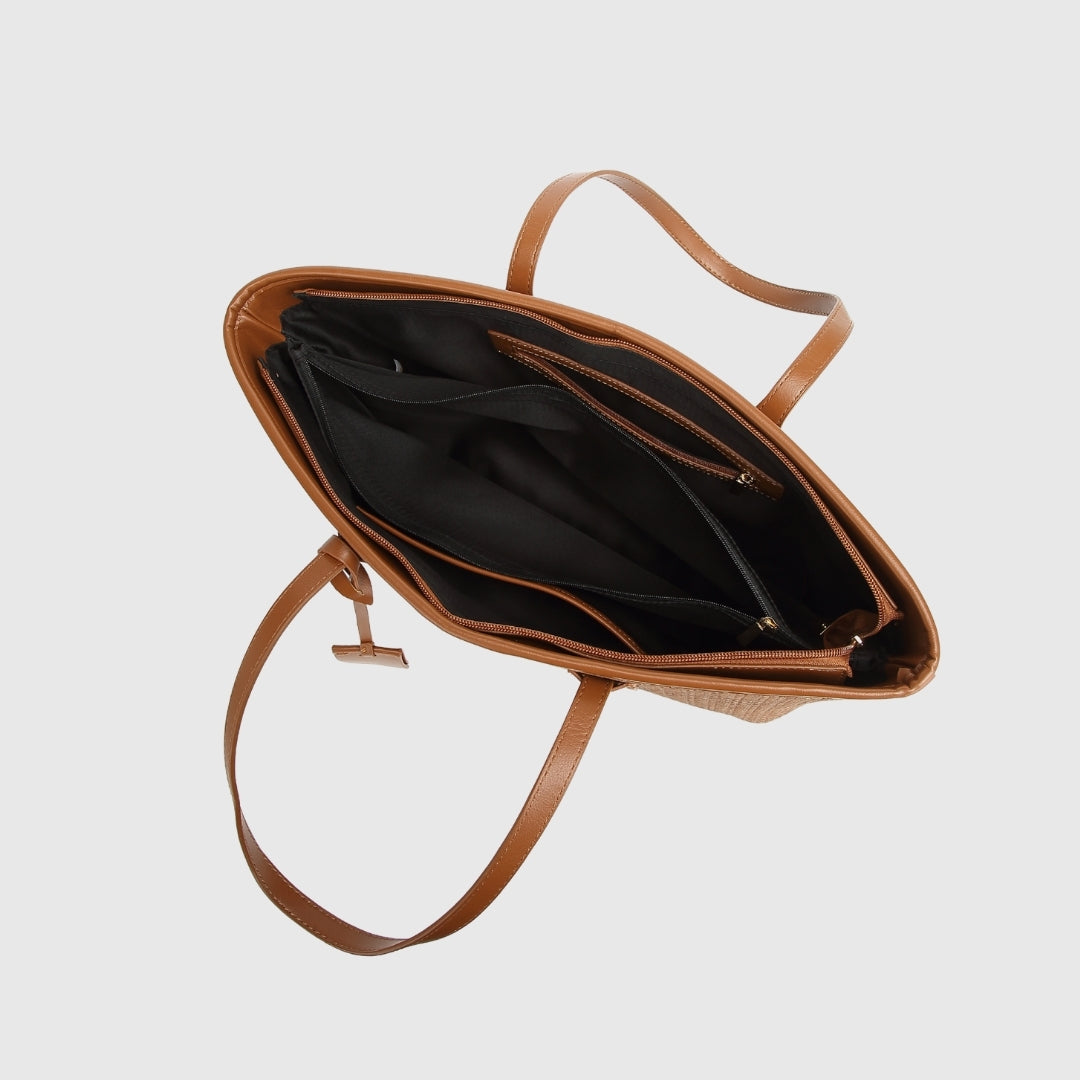 PEARL Brown CLASSIC TOTE BAG