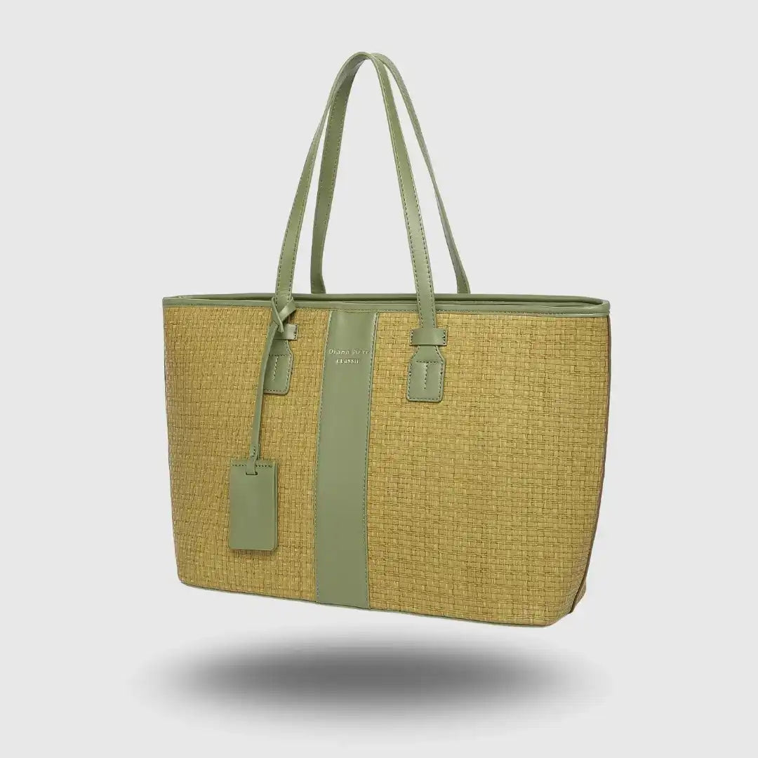 PEARL BLACK CLASSIC TOTE BAG - Diana Korr 