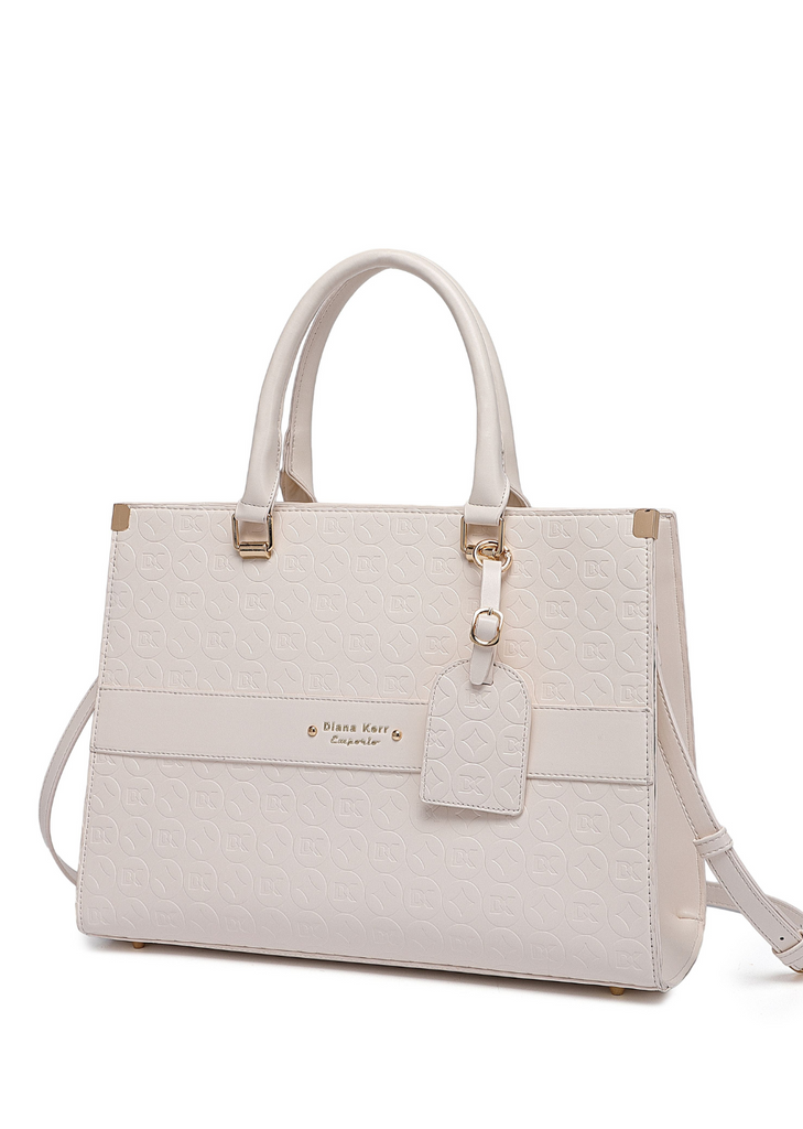 EMPORIO Stylish Women's White Tote Hand Bag