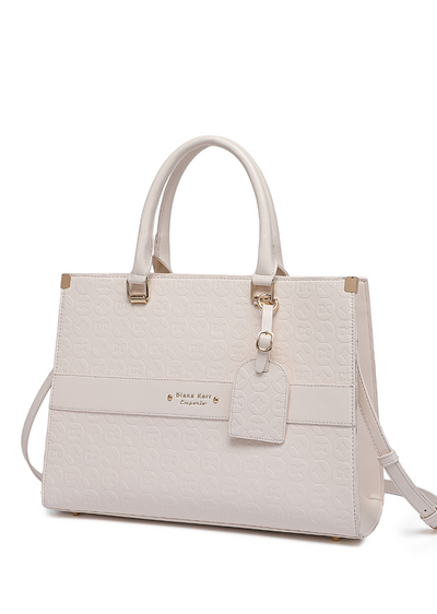 EMPORIO Stylish Women's White Tote Hand Bag