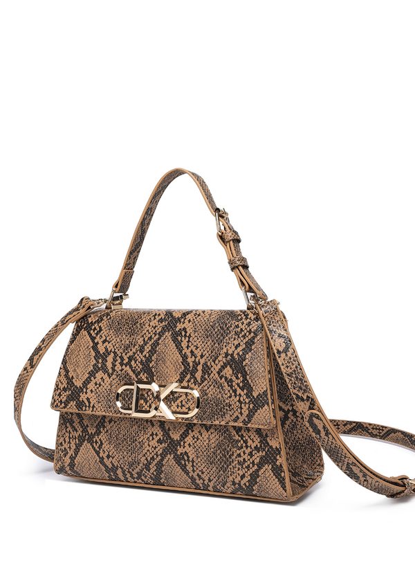 Infinity Brown Satchel bag