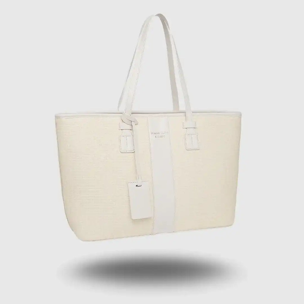 PEARL BLACK CLASSIC TOTE BAG - Diana Korr 