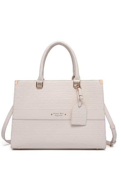 EMPORIO Stylish Women's White Tote Hand Bag