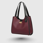 DENICE Maroon EMPORIO TOTE BAG