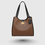 DENICE Brown EMPORIO TOTE BAG