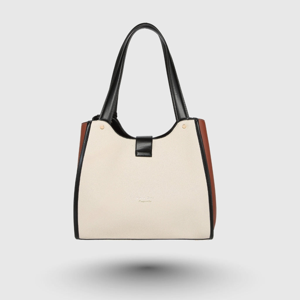 DENICE Apricot EMPORIO TOTE BAG