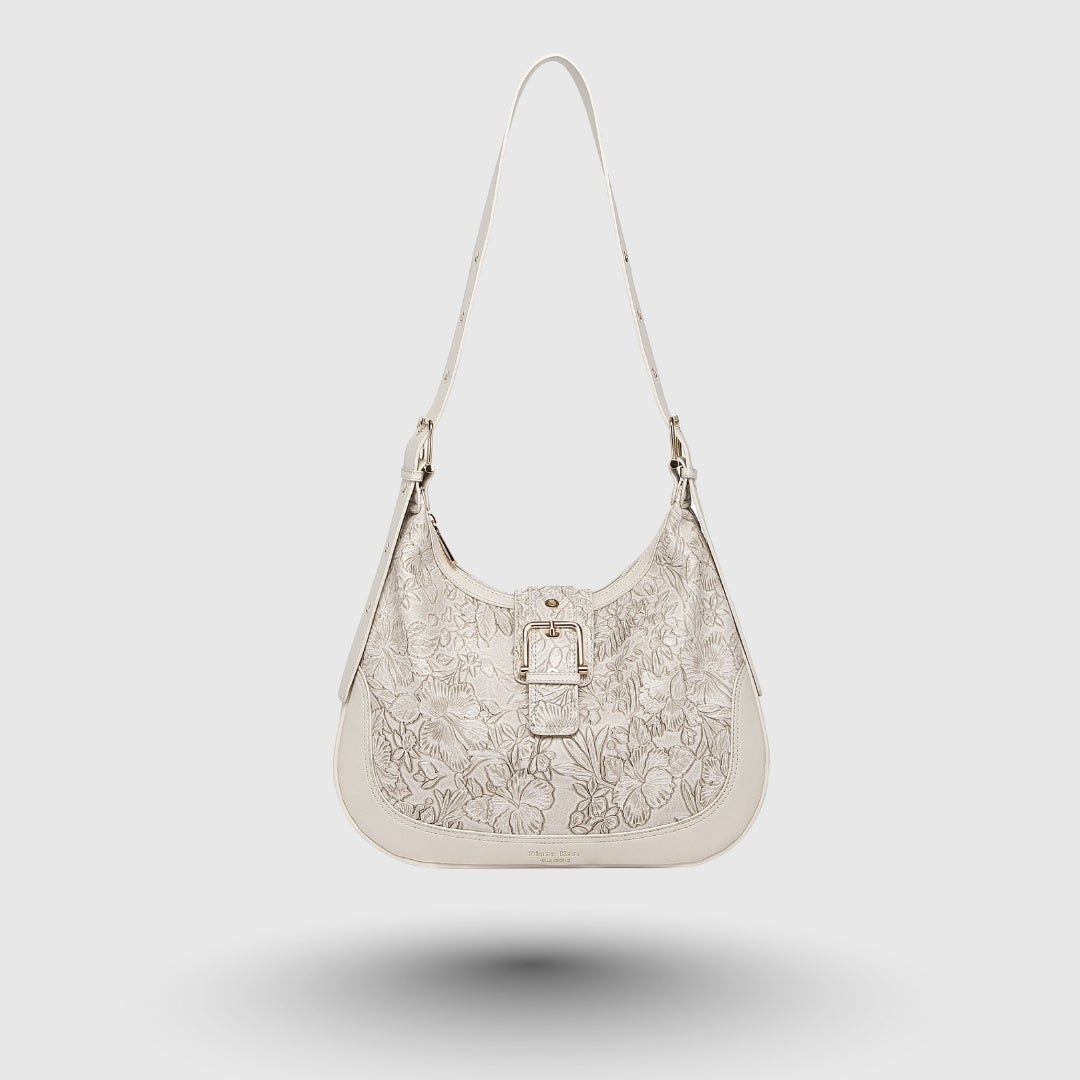 JENNY White Classic Handbag