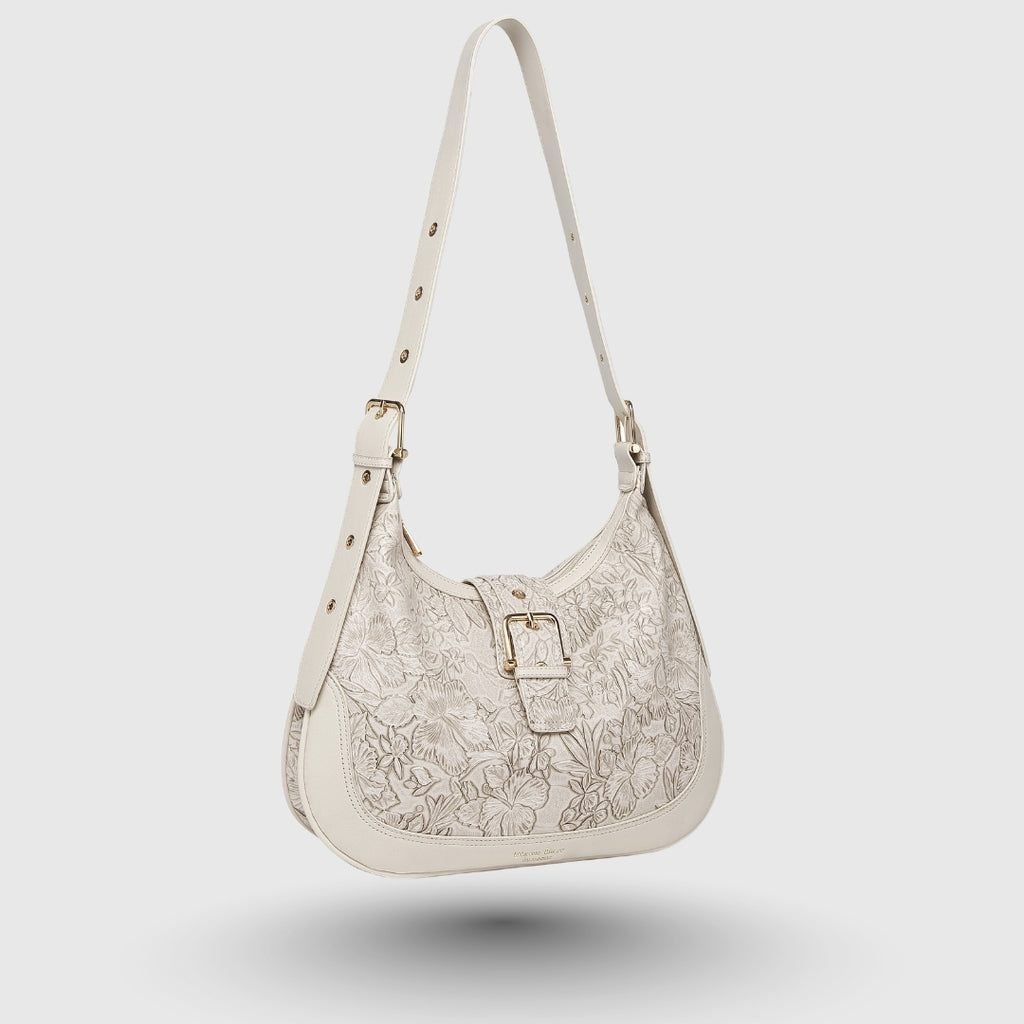 JENNY White Classic Handbag