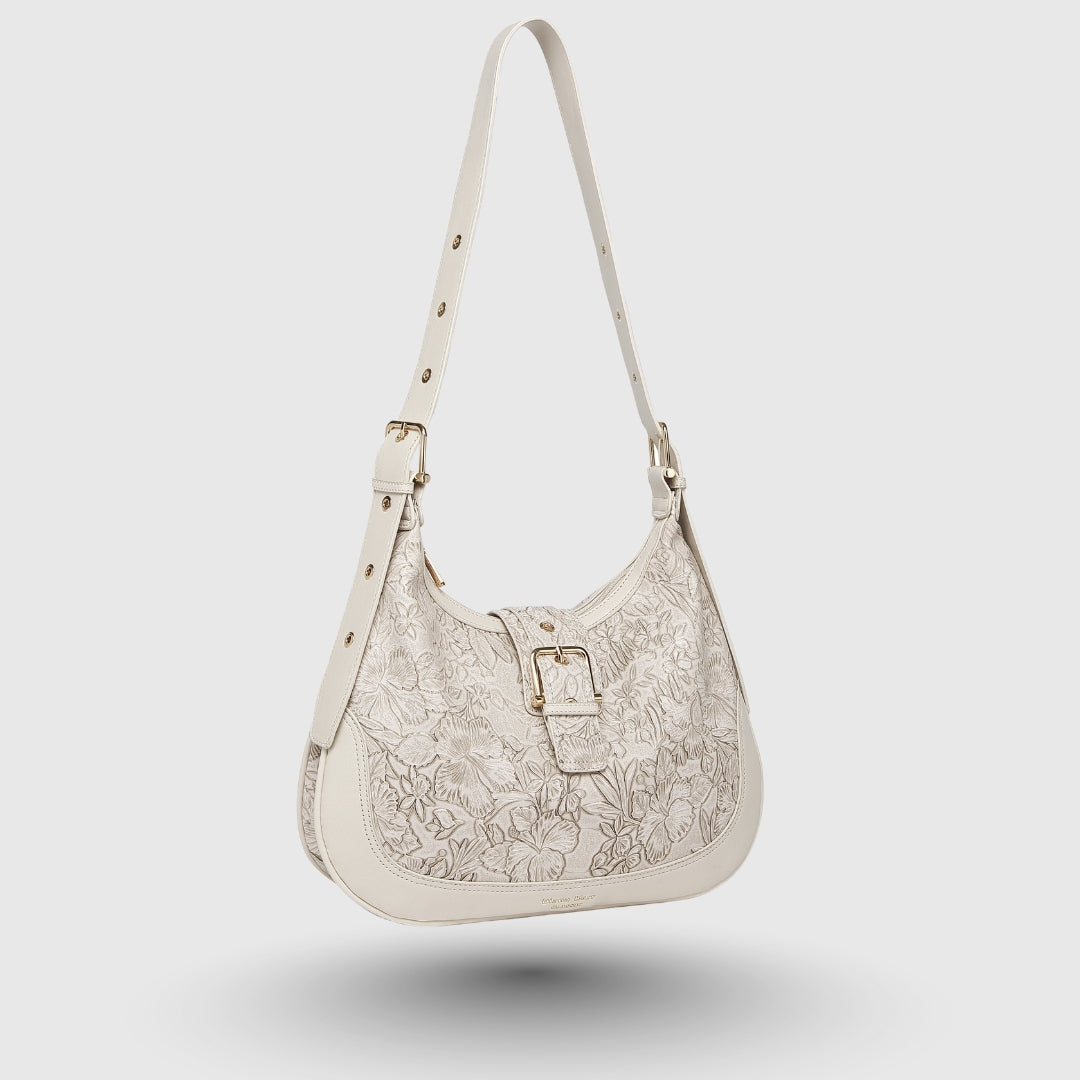 JENNY White Classic Handbag