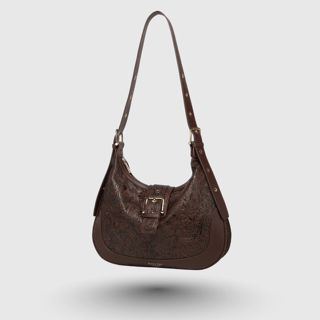 JENNY Brown Classic Handbag