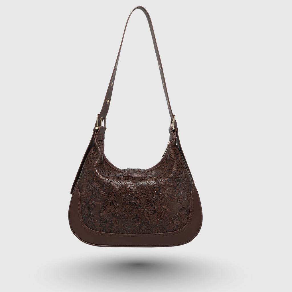 JENNY Brown Classic Handbag