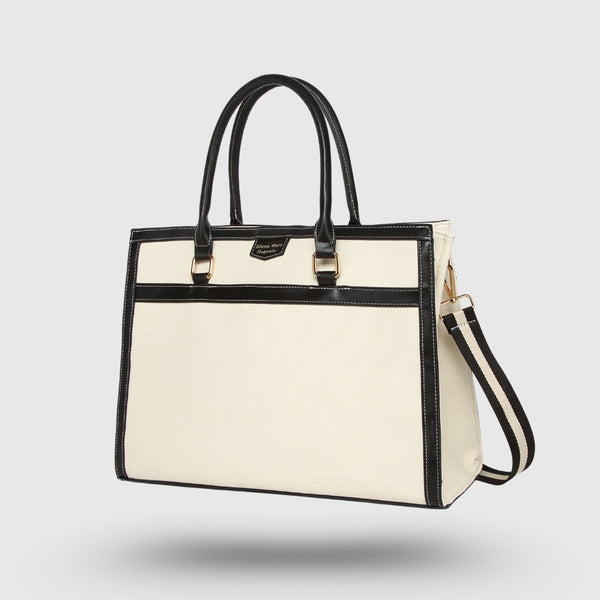 DAVINA Black EMPORIO TOTE BAG