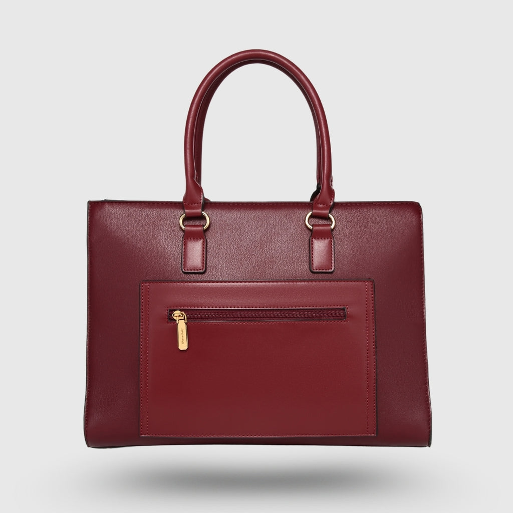 ALEXA Maroon EMPORIO TOTE BAG
