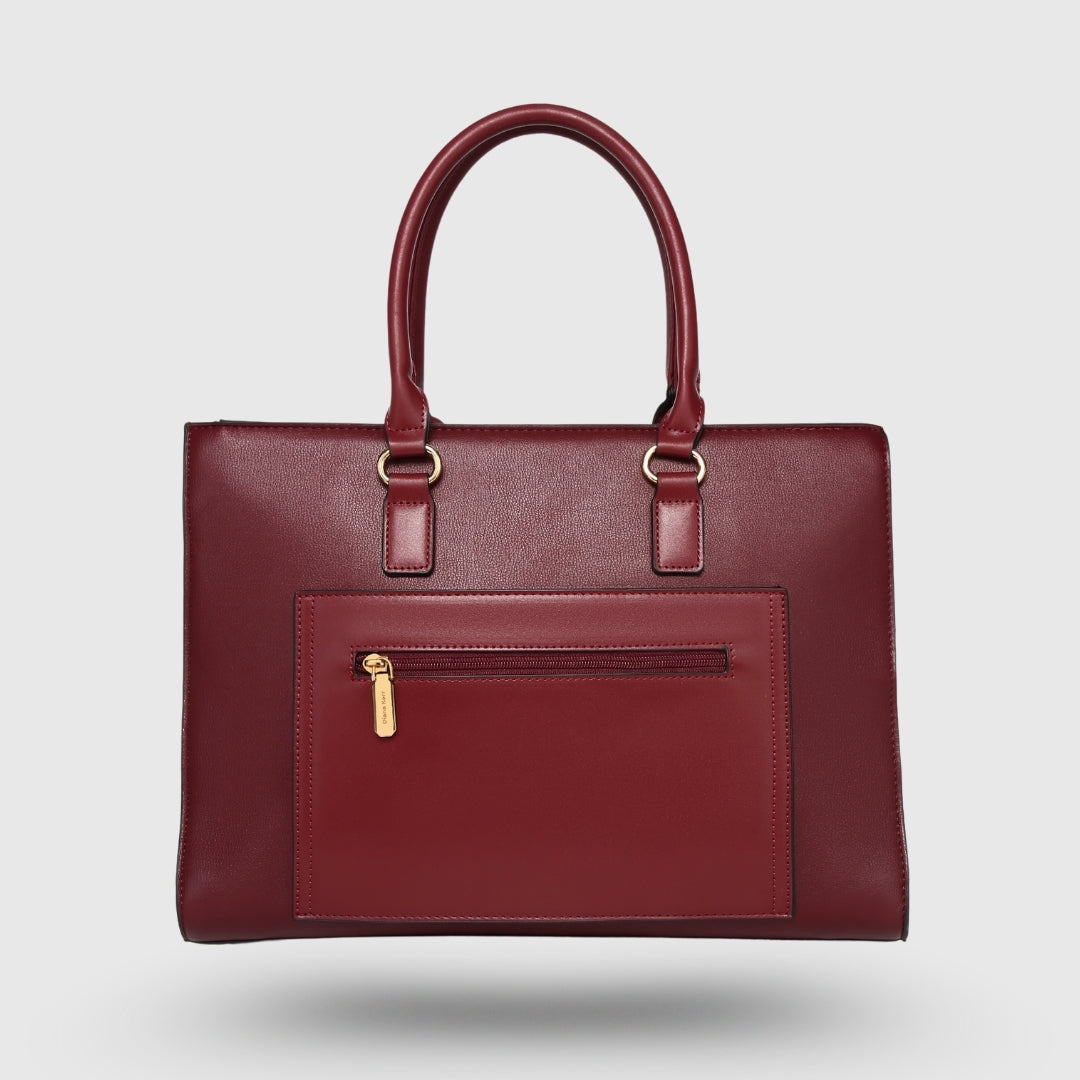 ALEXA Maroon EMPORIO TOTE BAG