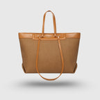 HAZEL KHAKI CLASSIC TOTE BAG