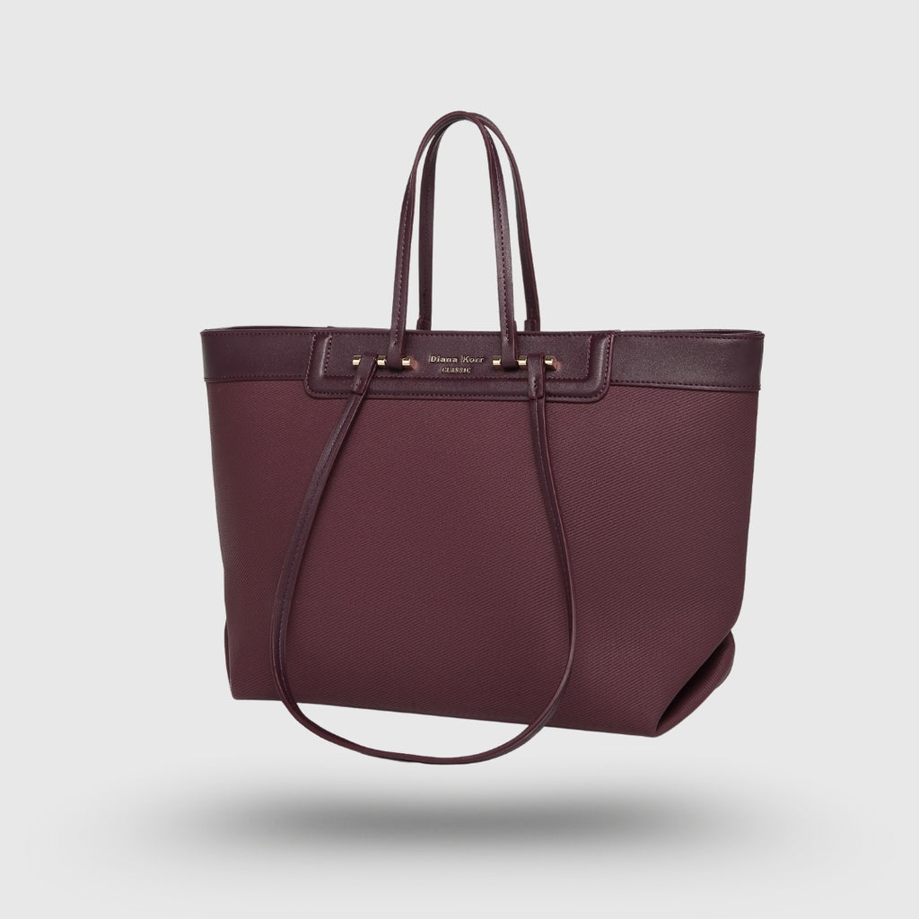 HAZEL MAROON CLASSIC TOTE BAG