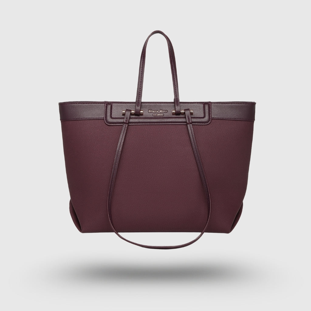 HAZEL MAROON CLASSIC TOTE BAG